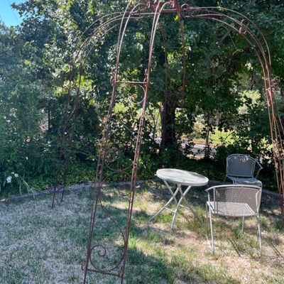 Metal Garden Arch $150