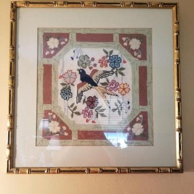 Needlepoint picture