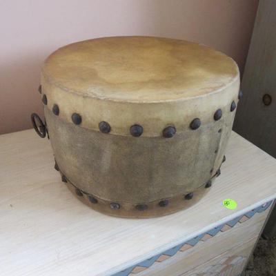 antique Korea drum 
