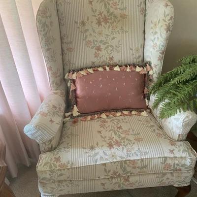 Broyhill Furniture, Wing Back Chair (2)