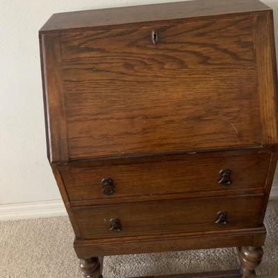 Antique Drop Down Desk