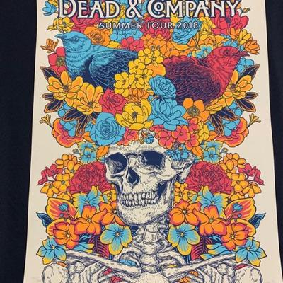 Dead & Company Summer Tour 2018. Signed and Numbered