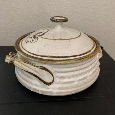 Earthenware Pot with Lid