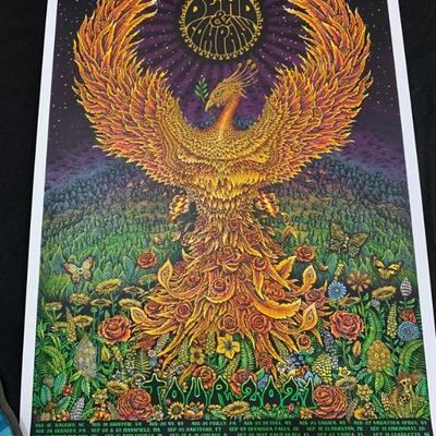 Dead & Company Special Limited Edition Silkscreen. Signed and Numbered 13744/22050