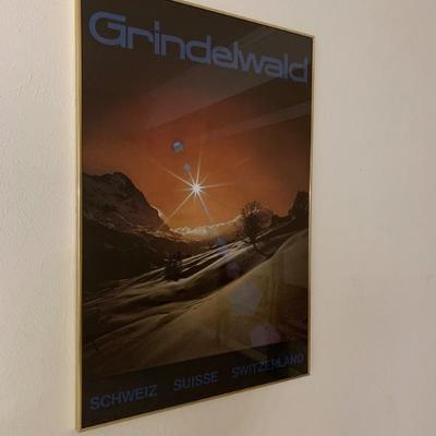 Framed Grindelwald. Switzerland