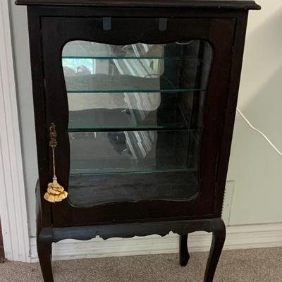 Vintage lighted Display Case