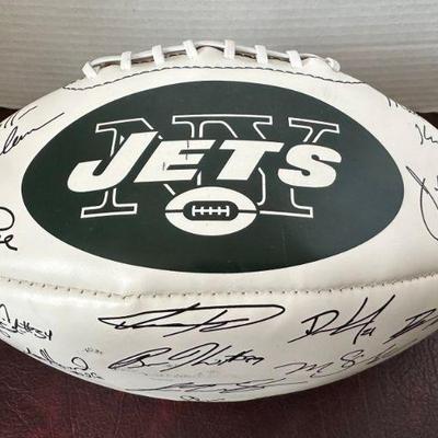 NY Jets signed football