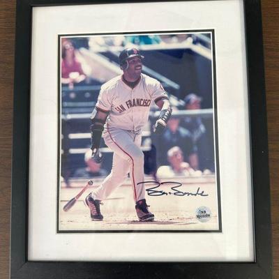 Barry Bonds signed pic