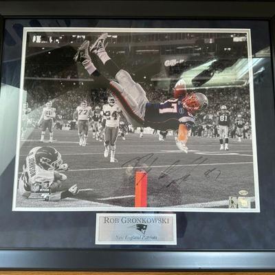 Gronk signed pic