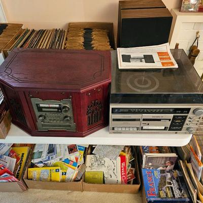 Records, CD's, Cassettes, 8-Track Tapes & more.
