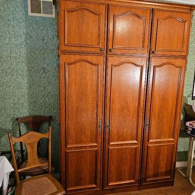 Large Wall Unit Storage Cabinet.