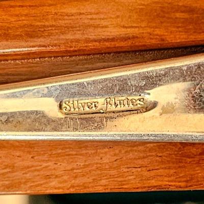Vintage Towle Sterling Silver Flatware Set, Pattern: Silver Flutes 