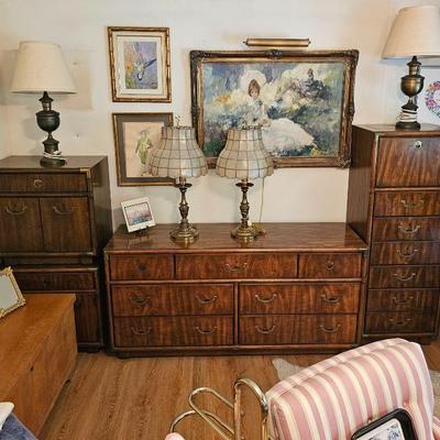 MCM Drexel Heritage Accolade Bedroom Suite.