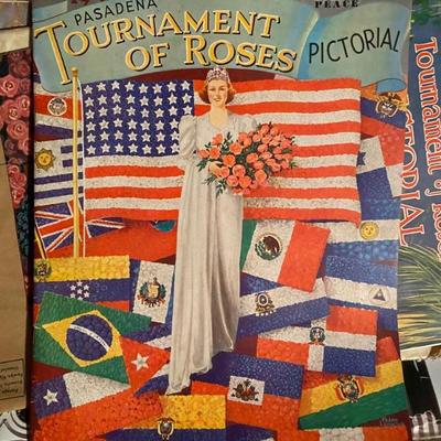 Vintage Tournament of Roses Pictorial Photos