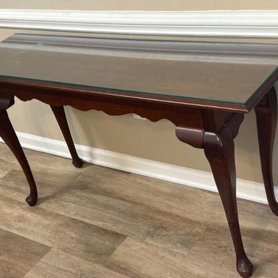 Glass Top Display Table