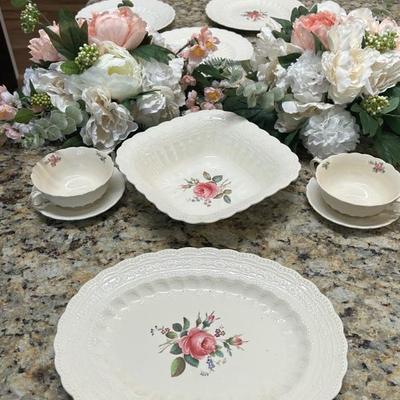 Spode Jewel Billingsly Rose China Sets