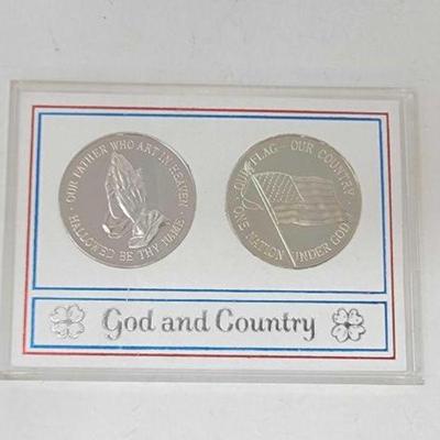 #1750 â€¢ God and Country Medal Set

