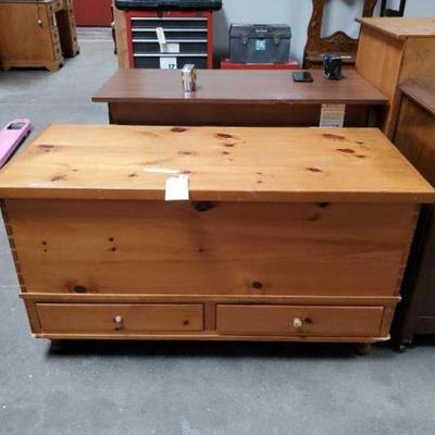 #2052 â€¢ Borkholder Wood Chest With Drawers
