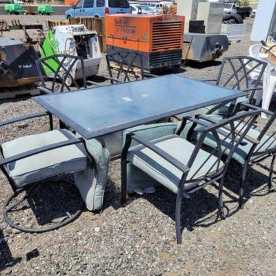 #80312 â€¢ Patio Table and Chairs
