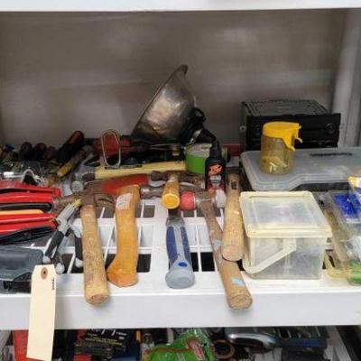 #2134 â€¢ Hammers, Screwdrivers, Safety Glasses & More
