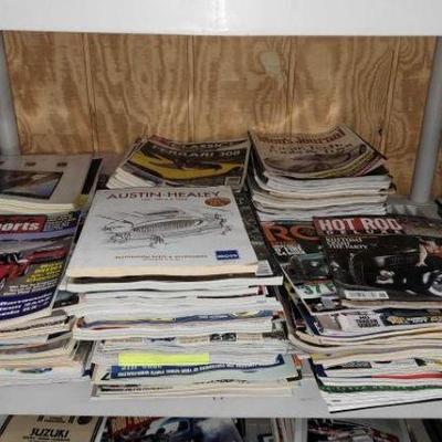 #2806 â€¢ Over 100 Car & Motorcycle Magazines
