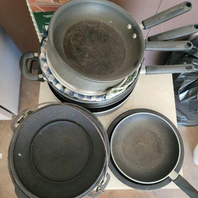 Alum Pots, Pans and Cast Iron