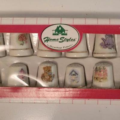 A notable thimble collection 