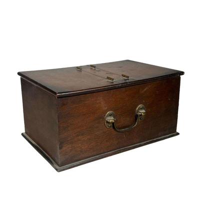 Black Ball Ballot Box | Mahogany with brass handles Ballot/ Voting box by using black and white marbles to vote for or against in a...