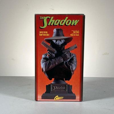 The Shadow Limited Edition Hand-Painted Bust | Brand new in box, limited edition hand-painted bust of The Shadow. - l. 6 x w. 5.75 x h....