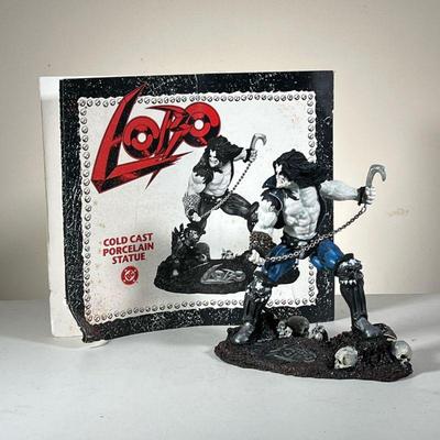 Lobo DC Direct Statue | Cold Cast Porcelain Statue of Lobo from 1997. The DC Comics Alien Bounty Hunter. Limited Edition 3015 out of...
