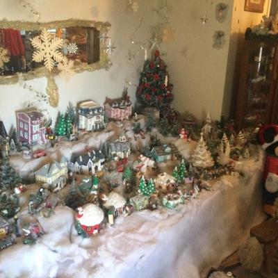 Christmas village pieces
