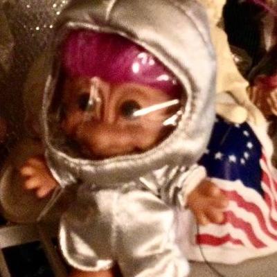 Troll astronaut  doll