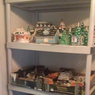 Christmas village pieces