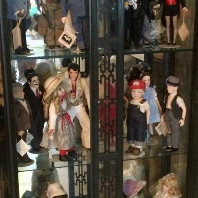 Movie star dolls with tags