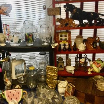 Canisters jars and such