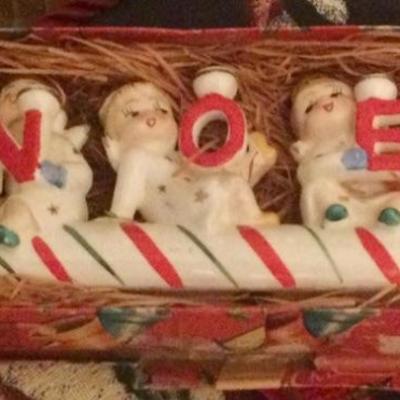 Vintage Christmas in box