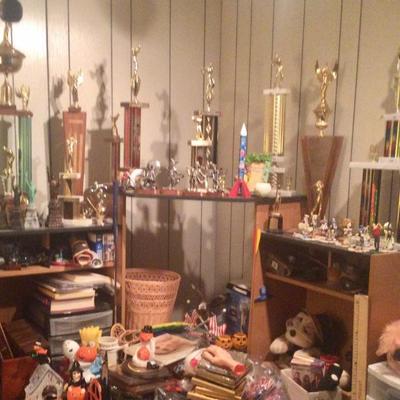 Trophys and office supplies