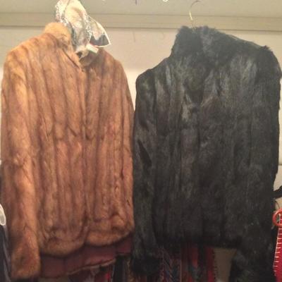 Fur coats