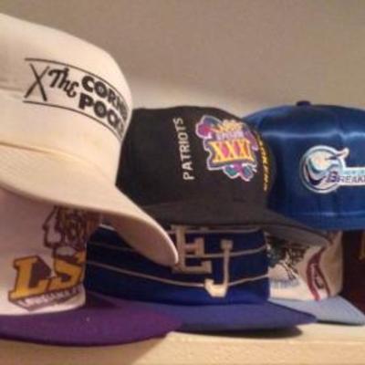 Ball caps have hundreds