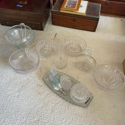 TOI219- Various Crystal And Glassware