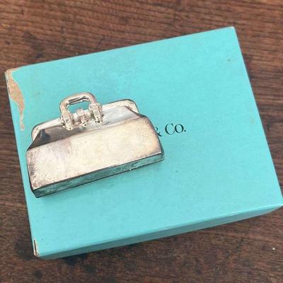 TOI191 Tiffany And Co Sterling Silver Purse Trinklet
