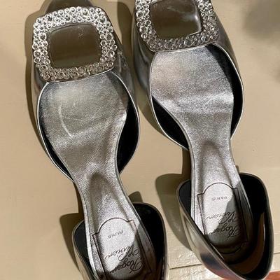 Vintage Roger Vivian shoes - silver