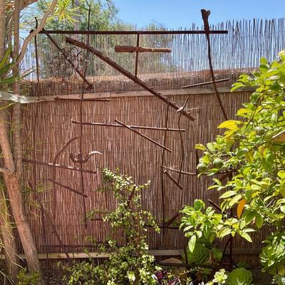 Native American metal art by David Laughing Horse Robinson