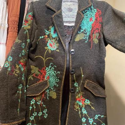 Lots of originals! Vintage galore! This is an embroidered denim jacket that is fabulous!