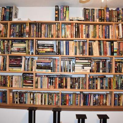 Would you believe that most of this wall is Sci-Fi??  By some of the biggest authors!