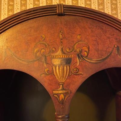 top of antique cabinet