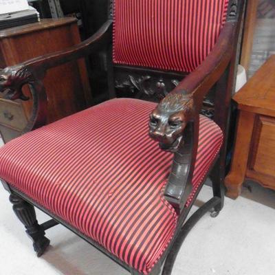 Exotic vintage chair