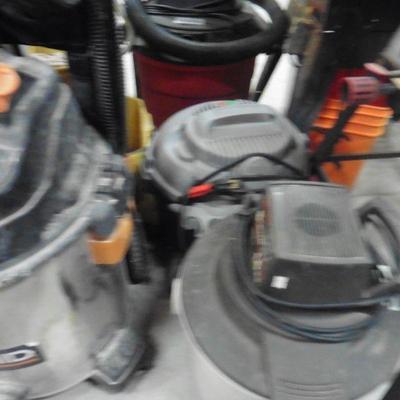 Vaccum cleaners.  shop vacs