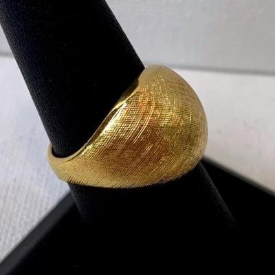 Gold Electroplate Ring