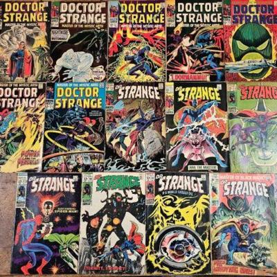 #2516 â€¢ 14 Doctor Strange Issues 169-181 Consecutive, and 183
